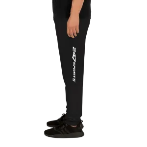 247 Sports White Logo Adult Fleece Joggers