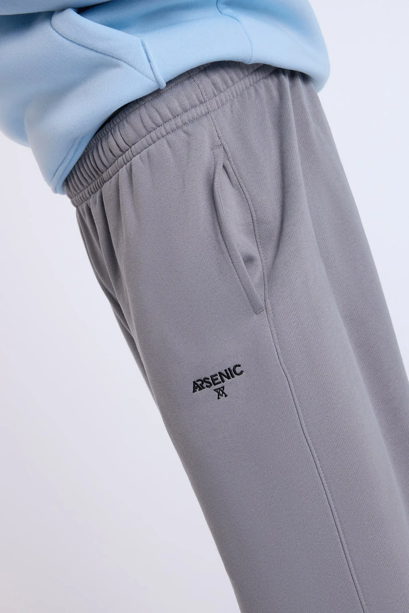 Arsenic Mens Open Bottom Sweatpant