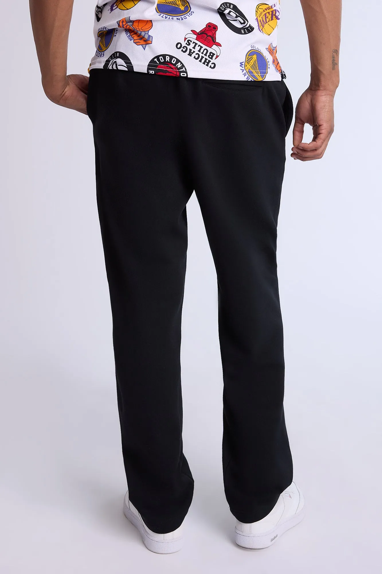 Arsenic Mens Open Bottom Sweatpant
