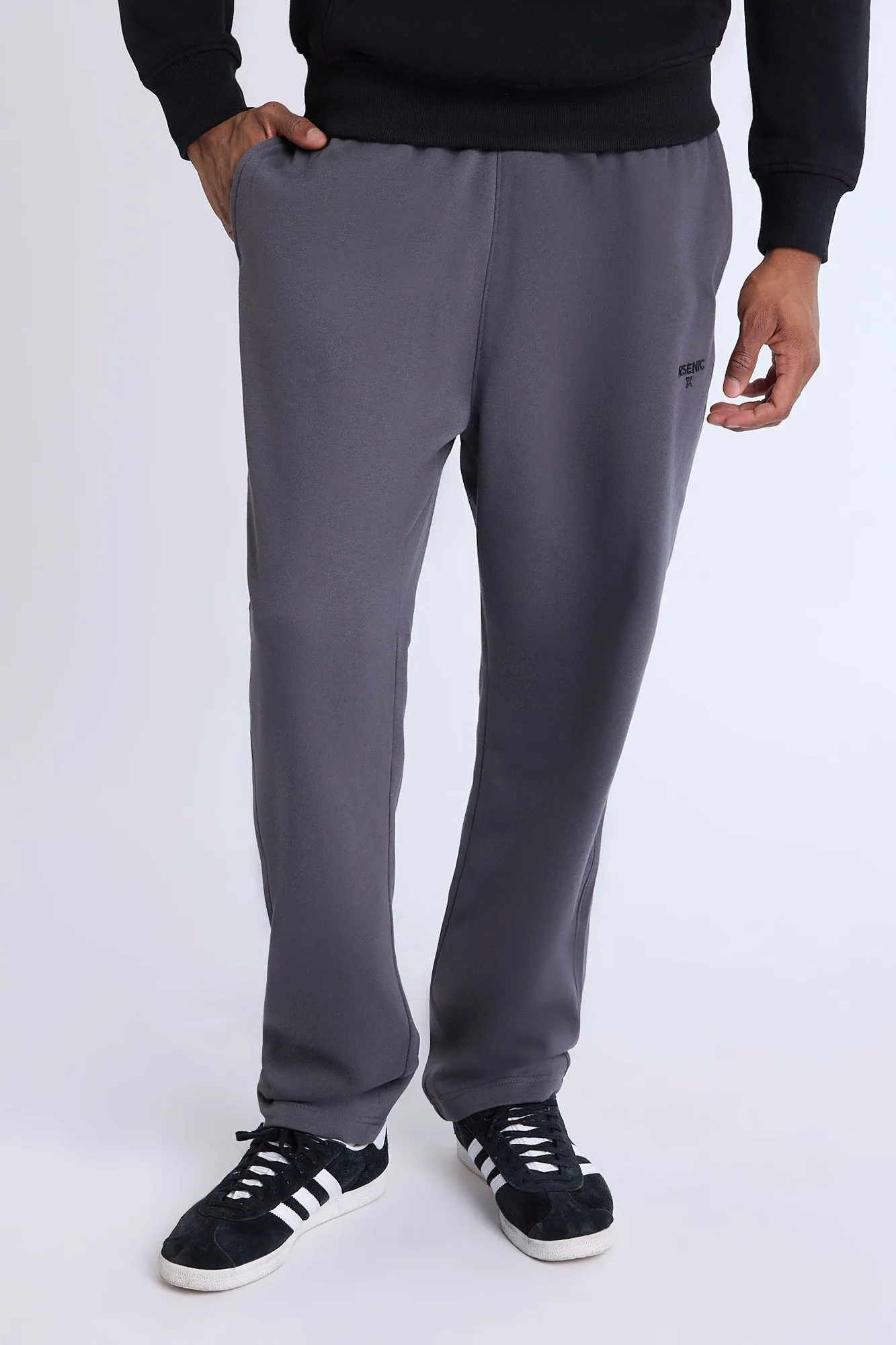 Arsenic Mens Open Bottom Sweatpant