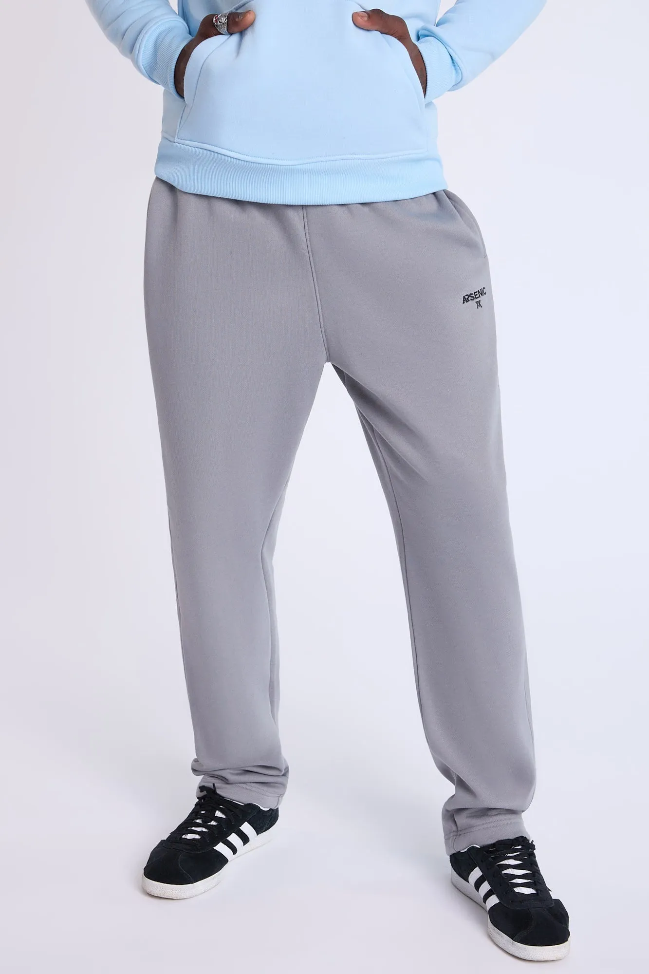 Arsenic Mens Open Bottom Sweatpant