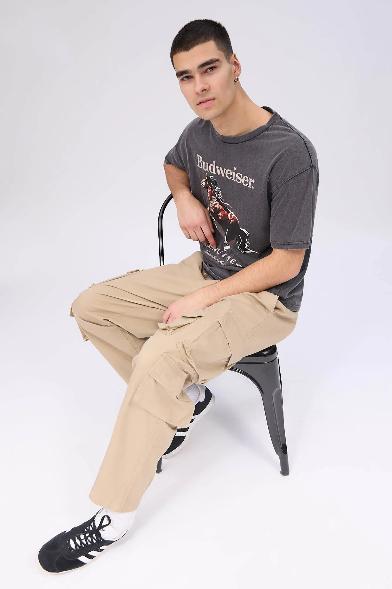 Arsenic Mens Twill Cargo Pant
