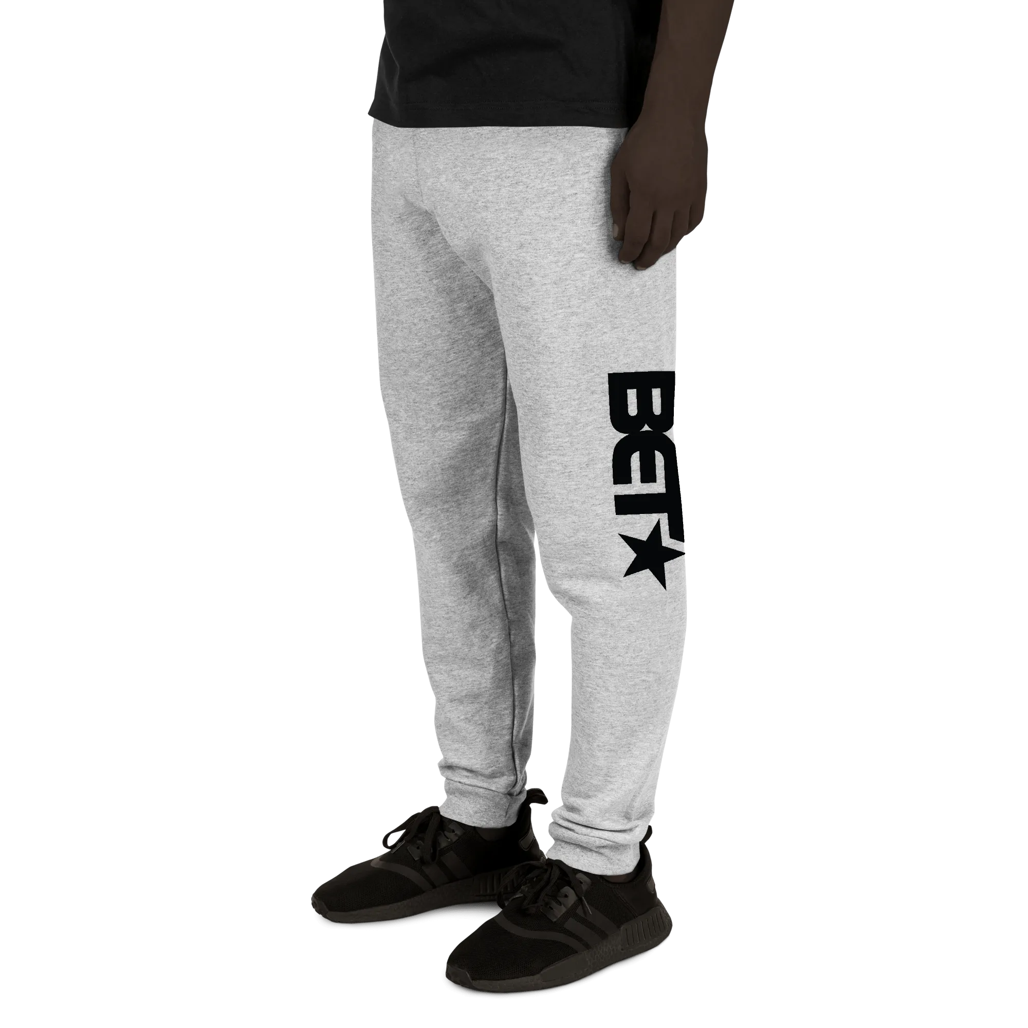 BET Classic Logo Adult Fleece Joggers