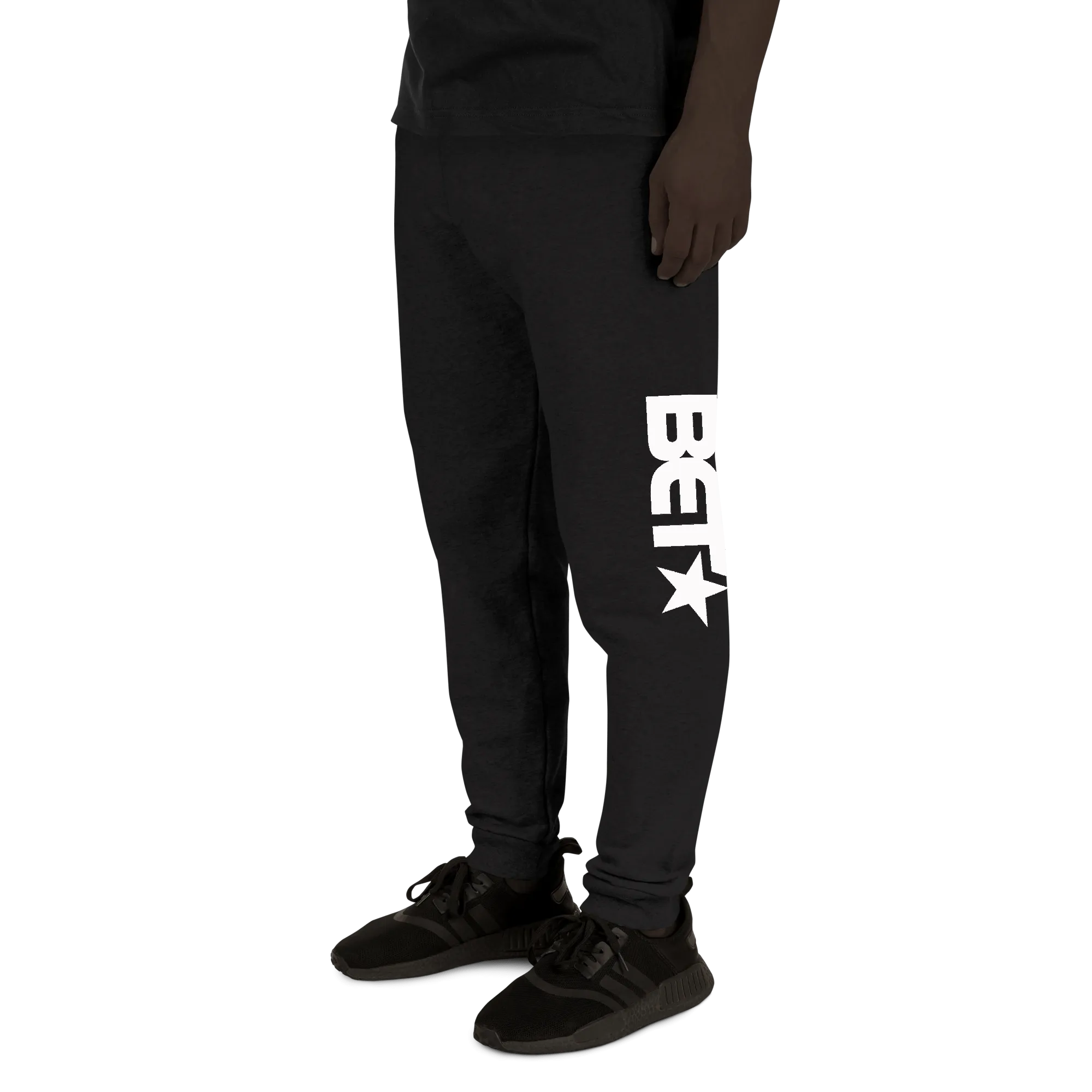 BET Classic Logo Adult Fleece Joggers