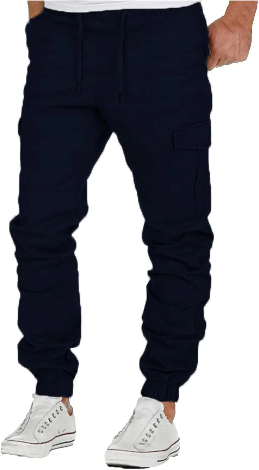 Cargo Pants for Men Relaxed Fit Training Jogging Gym Sweatpants for Men Mens Sweatpants Mens Sweatpants with Pockets