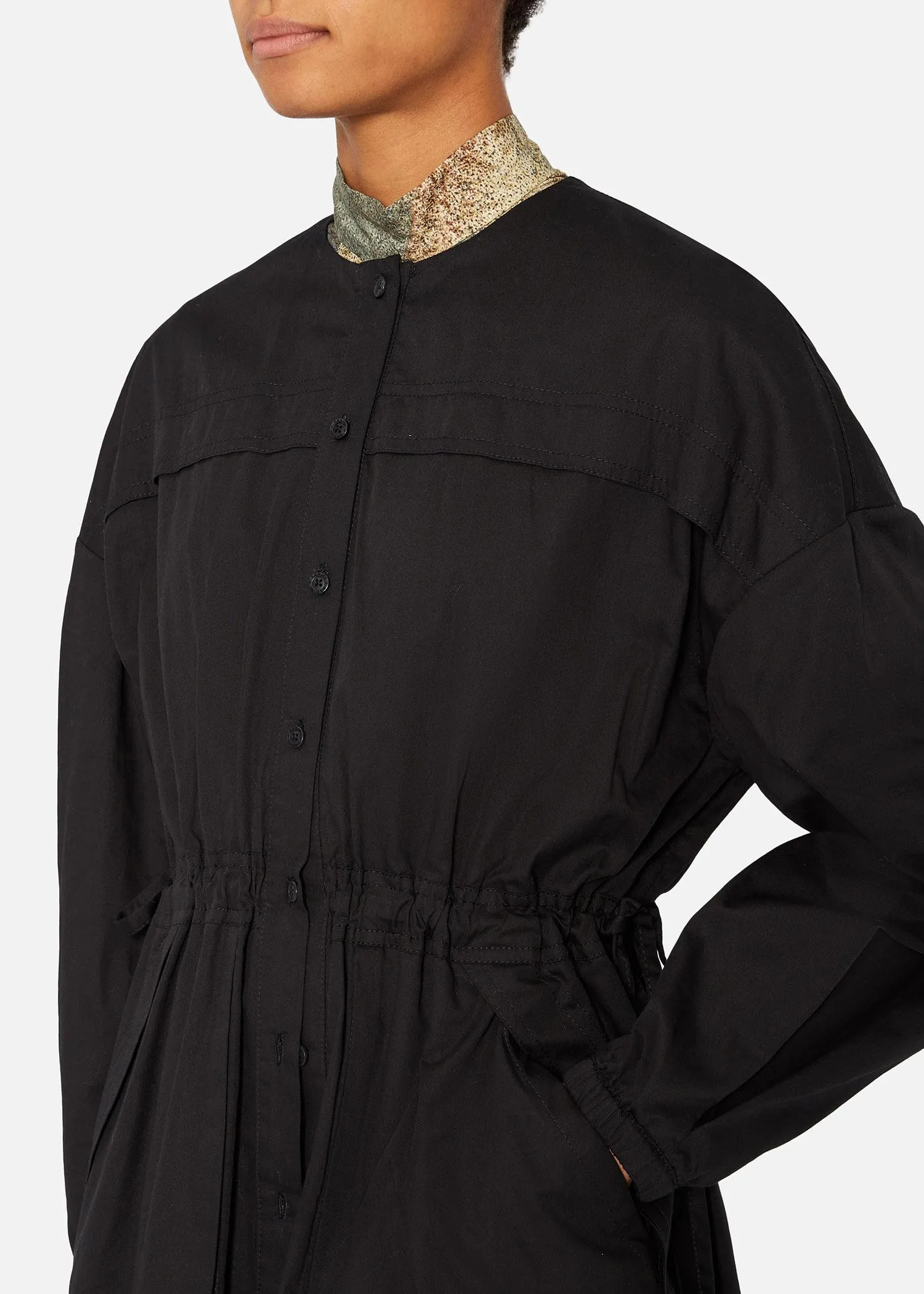 COM.PACKED SHIRT BLACK