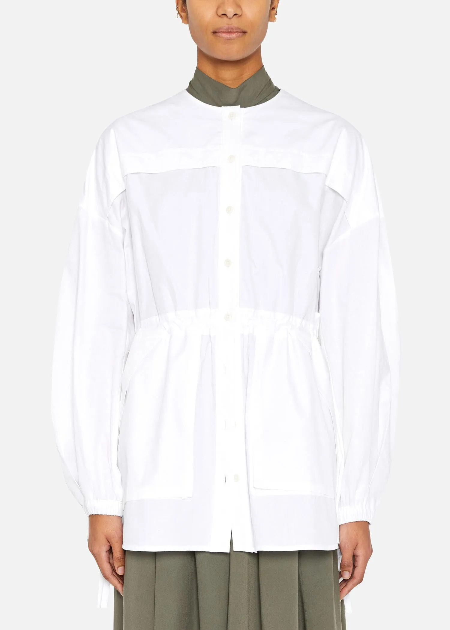 COM.PACKED SHIRT WHITE