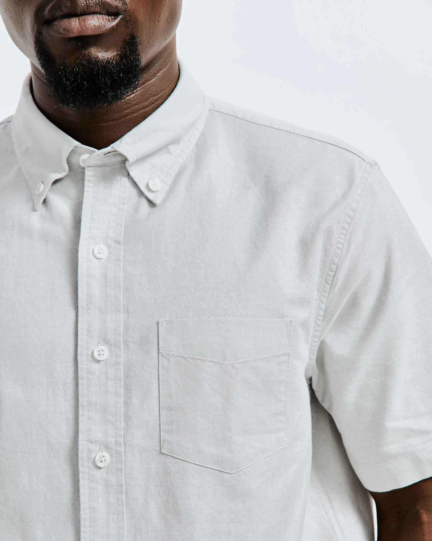 Cotton Oxford Windsor SS Shirt