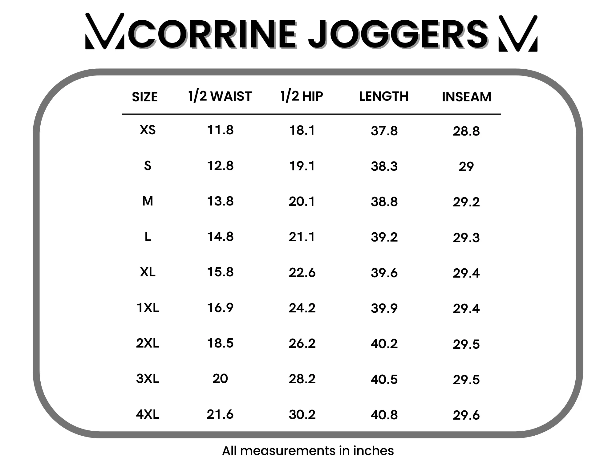 IN PRODUCTION Corrine Joggers - Navy