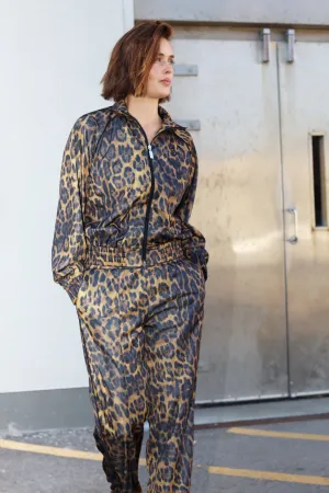 Lesliecras Track Jacket - Hazy Leopard
