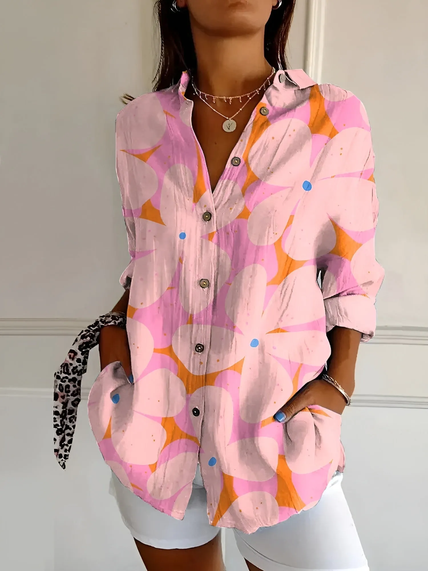 Maritte Blouse met Trendy Prints  Perfect voor Elke Gelegenheid