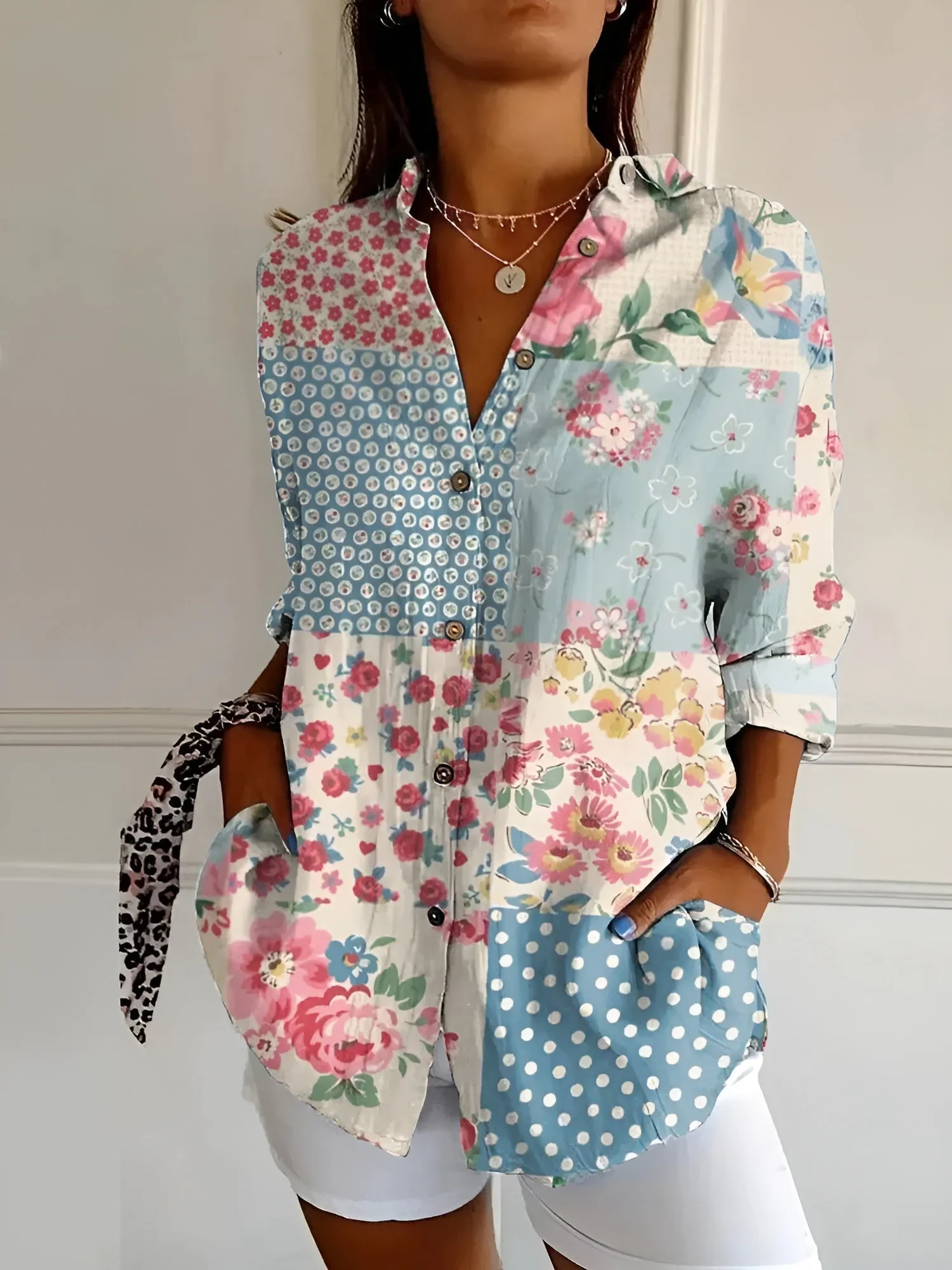 Maritte Blouse met Trendy Prints  Perfect voor Elke Gelegenheid