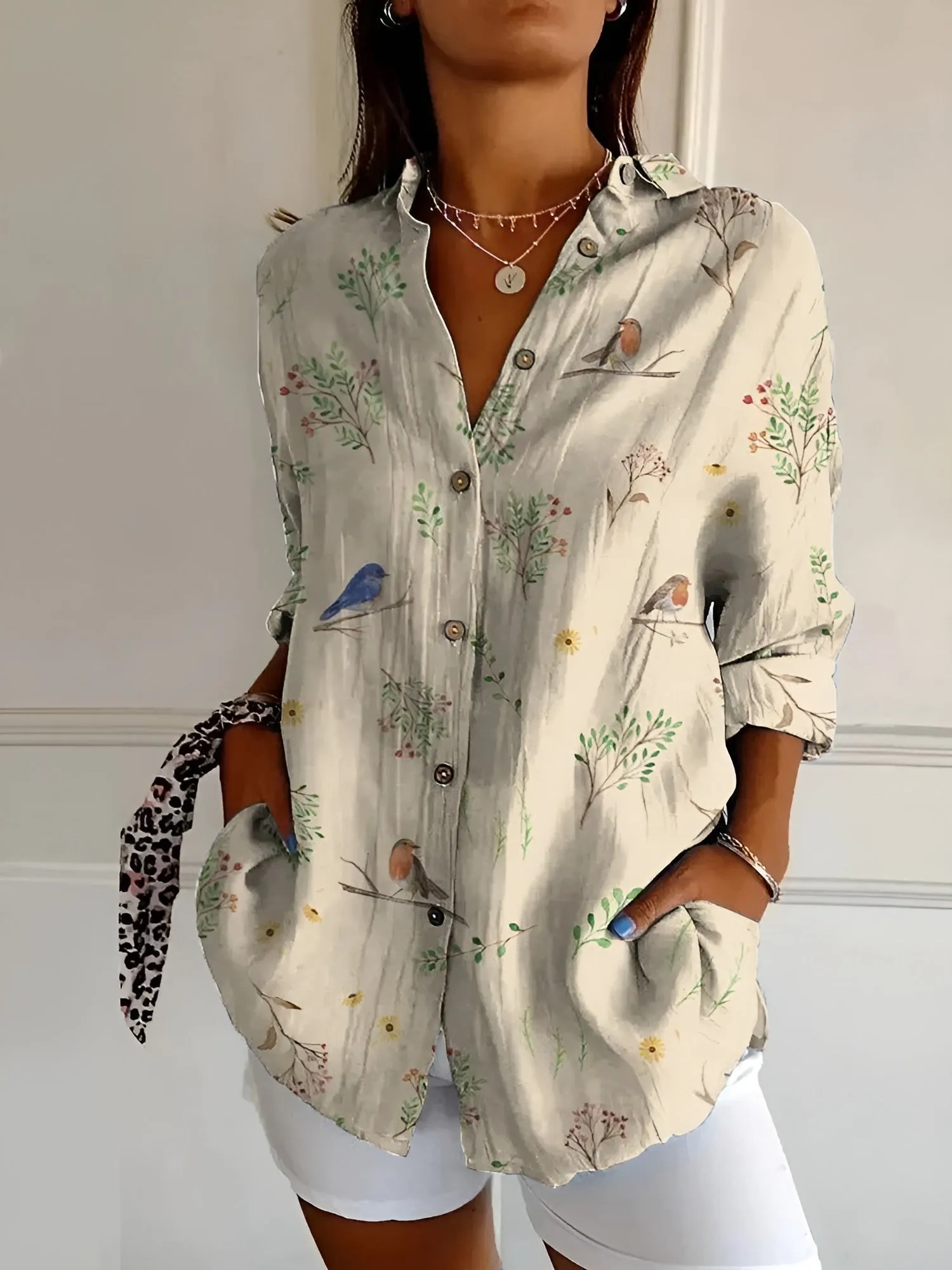 Maritte Blouse met Trendy Prints  Perfect voor Elke Gelegenheid