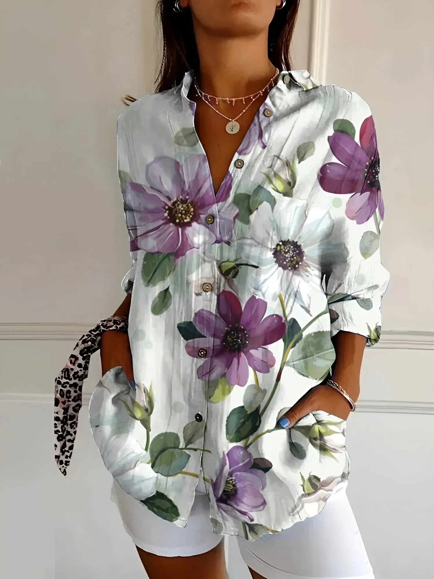 Maritte Blouse met Trendy Prints  Perfect voor Elke Gelegenheid