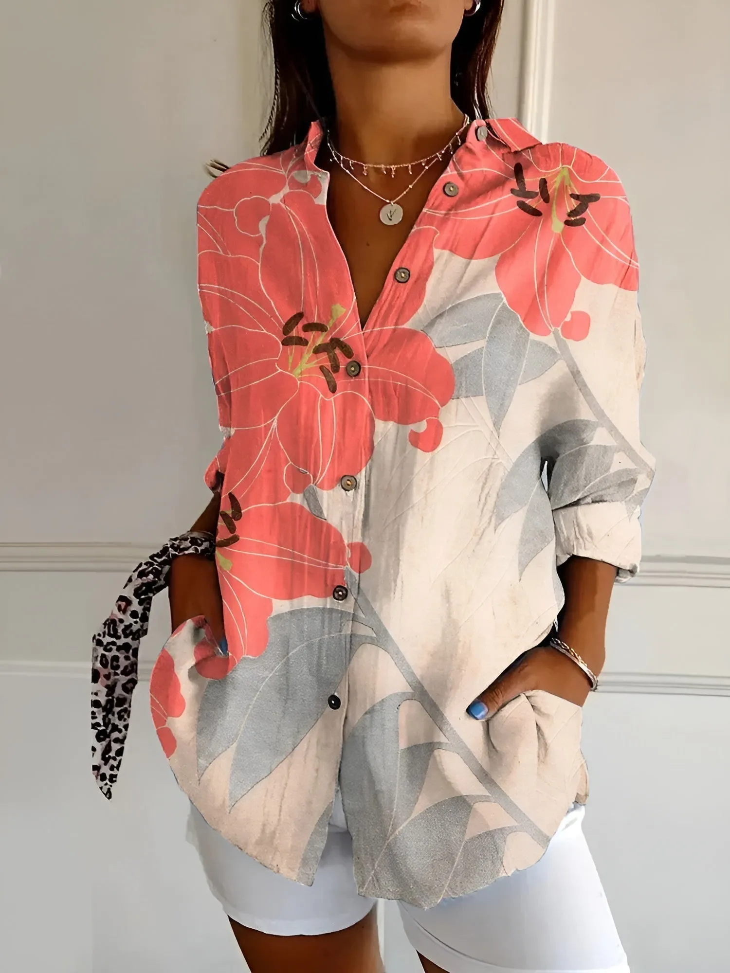 Maritte Blouse met Trendy Prints  Perfect voor Elke Gelegenheid