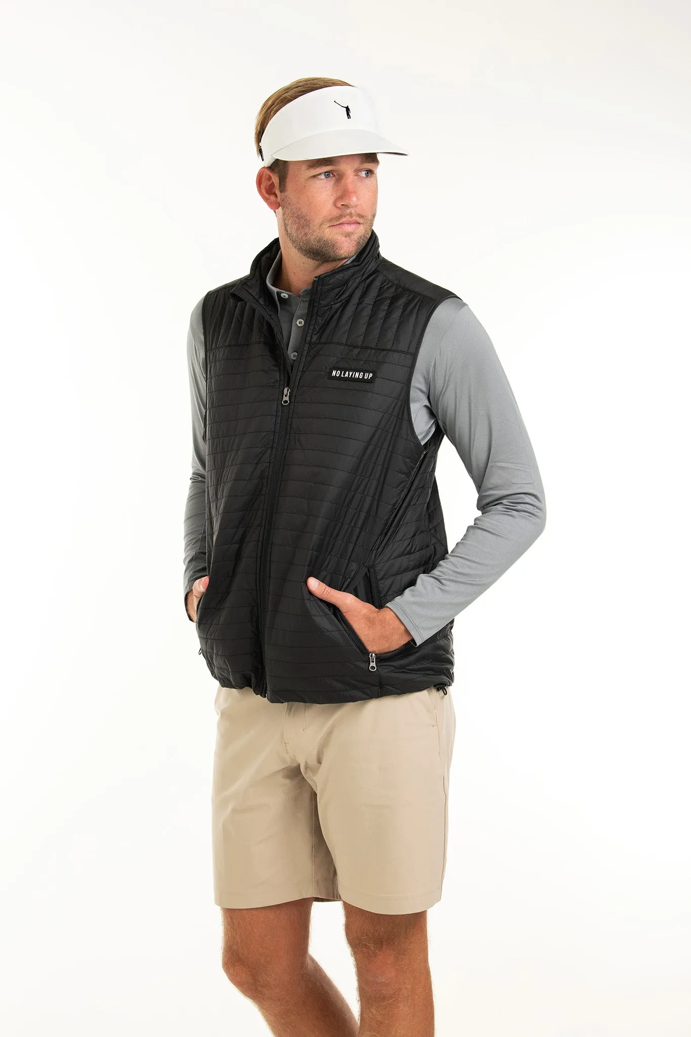 NLU Insulated Puff Vest | Black
