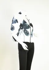 Printed Crop Jacket